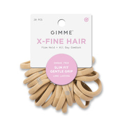 GIMME Beauty XFine para cola de pelo sin daño y uso diario cómodo.