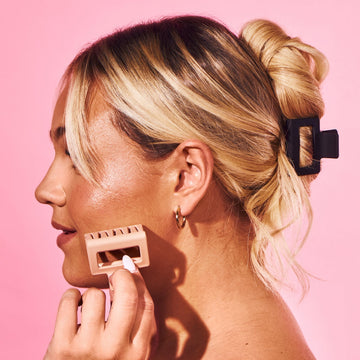 Clip GIMME BEAUTY para pelo rizo y liso, multiuso para distintos estilos.