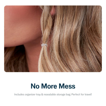 GIMME Beauty: lazos transparentes para uso diario y seguro.