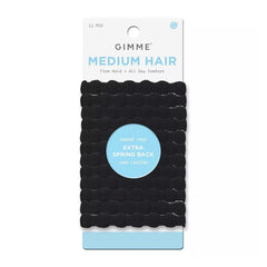 Resortes GIMME Beauty para cabello mediano con agarre suave y forma estable.