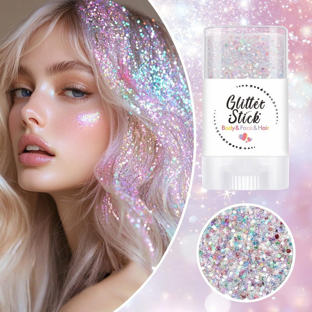 Ginaday Efecto Arcoiris Stick aporta destellos multicolor en la piel.