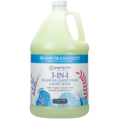 Ginger Lily Farms Botanicals 3 en 1 recarga para champú, acondicionador y gel de ducha