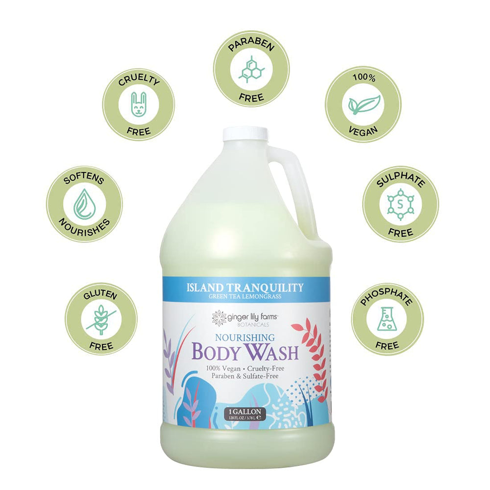 Certificado libre de crueldad y vegano de Ginger Lily Farms Botanicals.