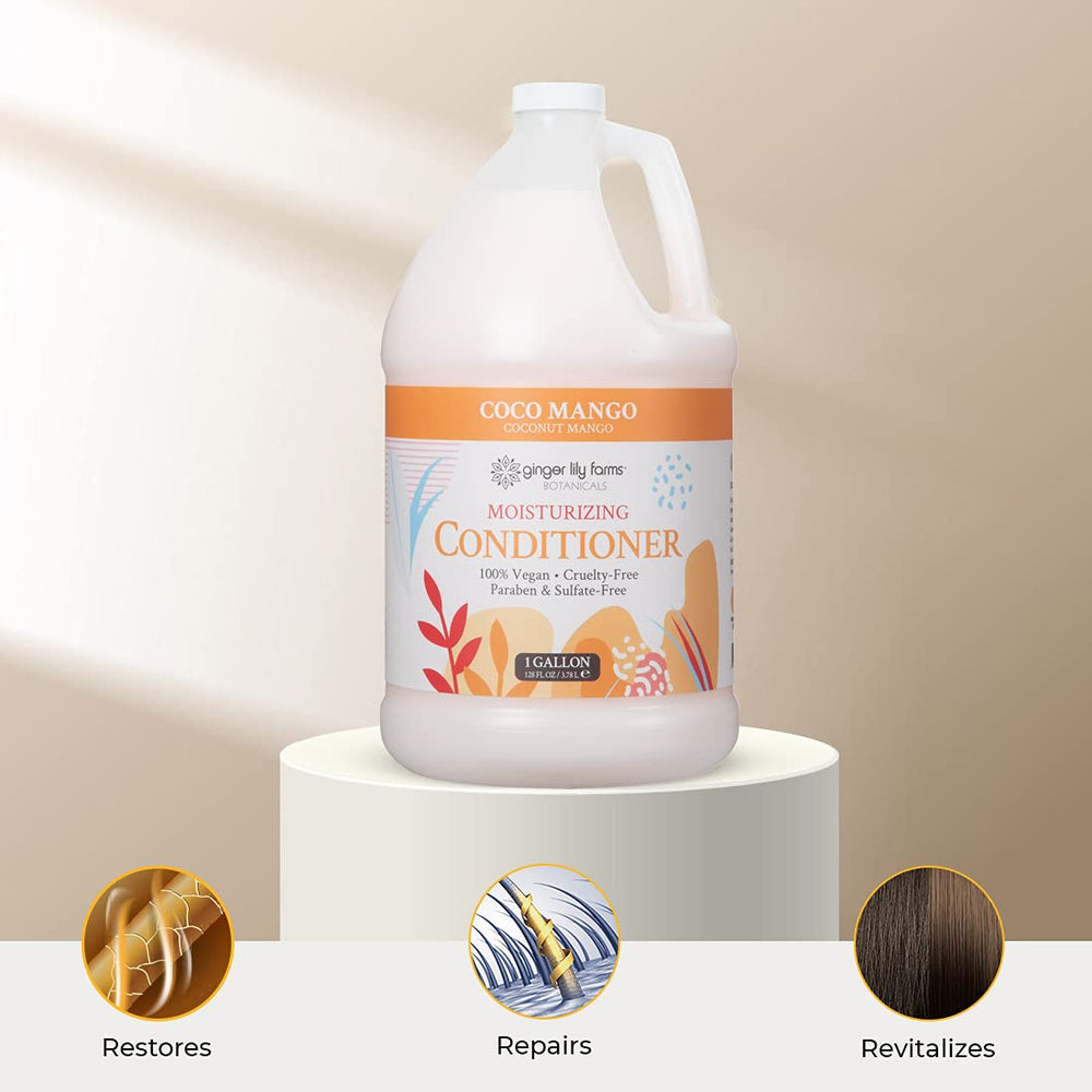 Emballage refill 3,785 L de Ginger Lily Farms Botanicals pour réduire les déchets