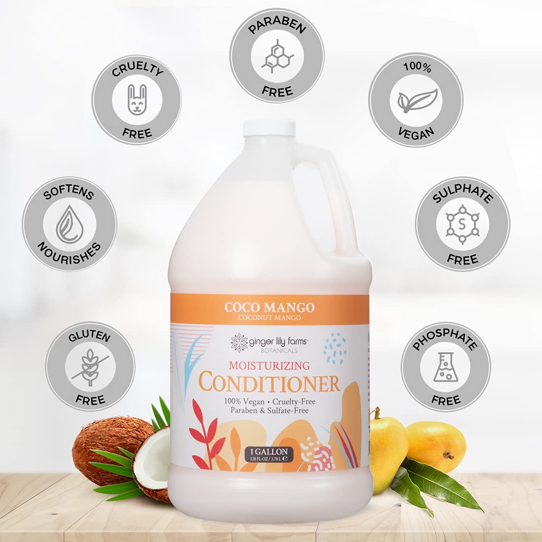Ingrédients naturels et vitamines des Botanicals Ginger Lily Farms