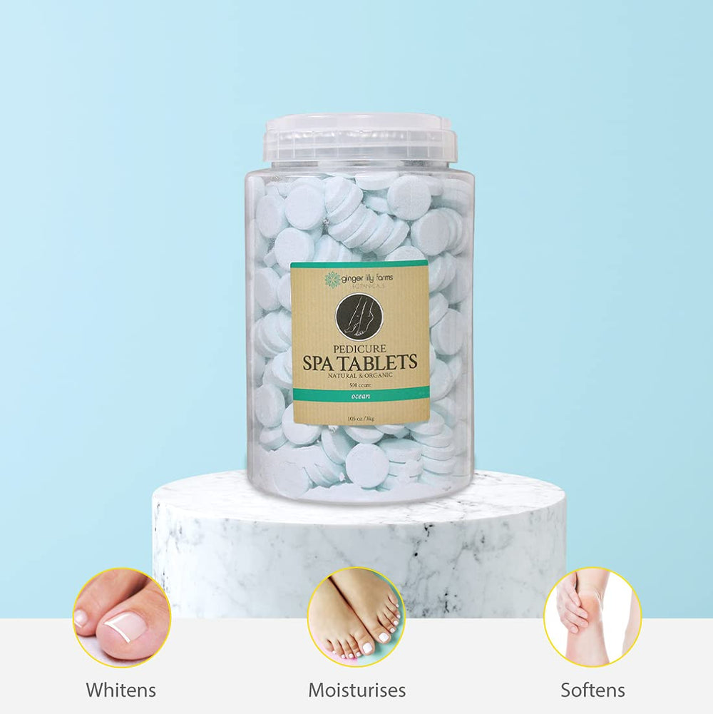 Uñas suavizadas con las tabletas Ginger Lily Farms Botanicals.