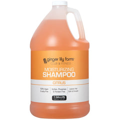 Champú Ginger Lily Farms Club & Fitness hidratante en botella para cabello suave