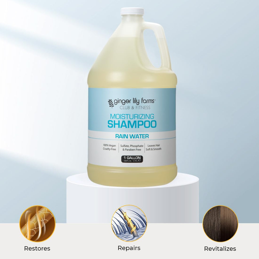 Ginger Lily Farms champú hidratante con ingredientes naturales para cabellos diversos