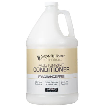Ginger Lily Farms Club & Fitness Condicionador sin fragancia para piel sensible.
