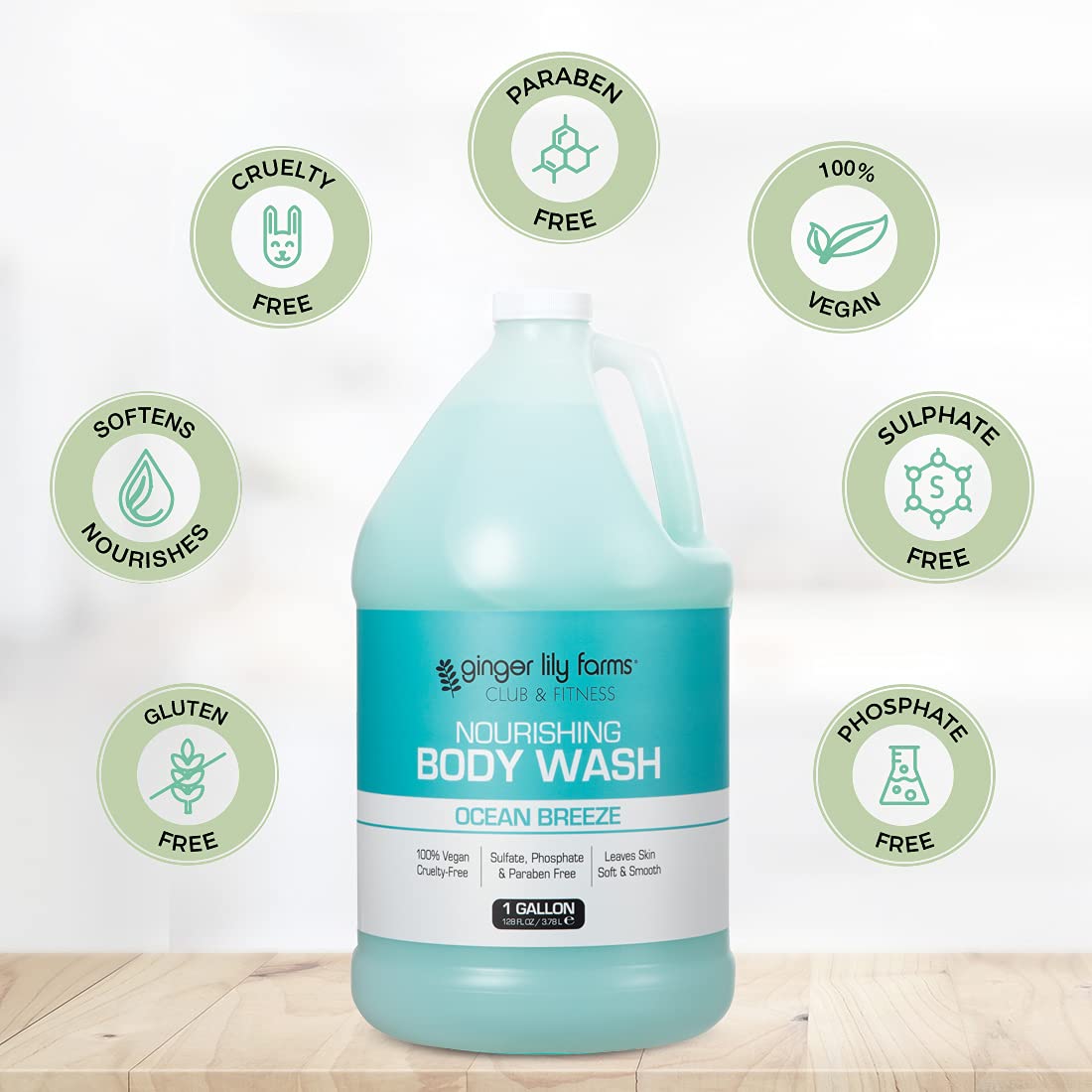 Ginger Lily Farms Club y Fitness: aroma brisa marina para refrescar.
