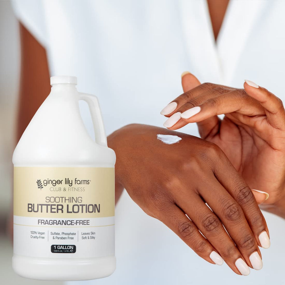 Ginger Lily Farms aloe vera imagery highlighting soothing skin comfort