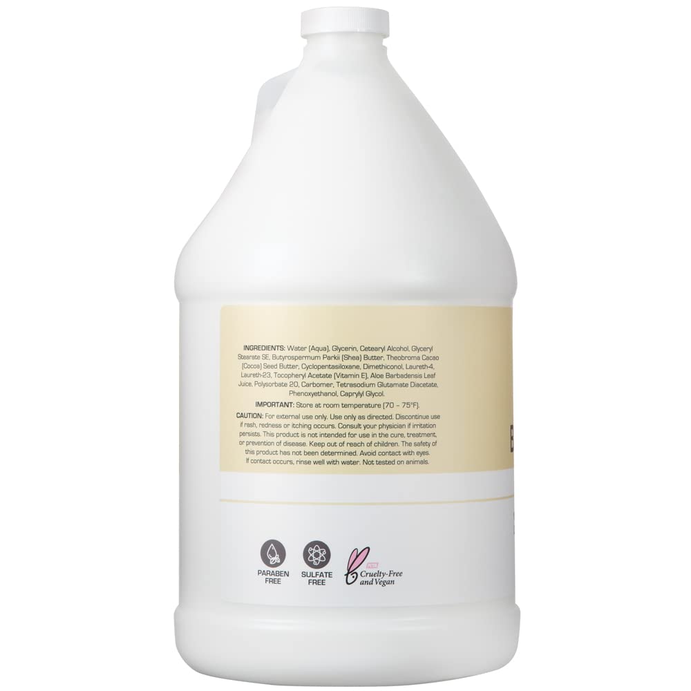 Ginger Lily Farms lotion applied to forearm for quick hydration