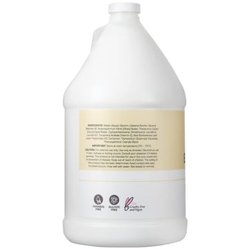 Ginger Lily Farms lotion applied to forearm for quick hydration