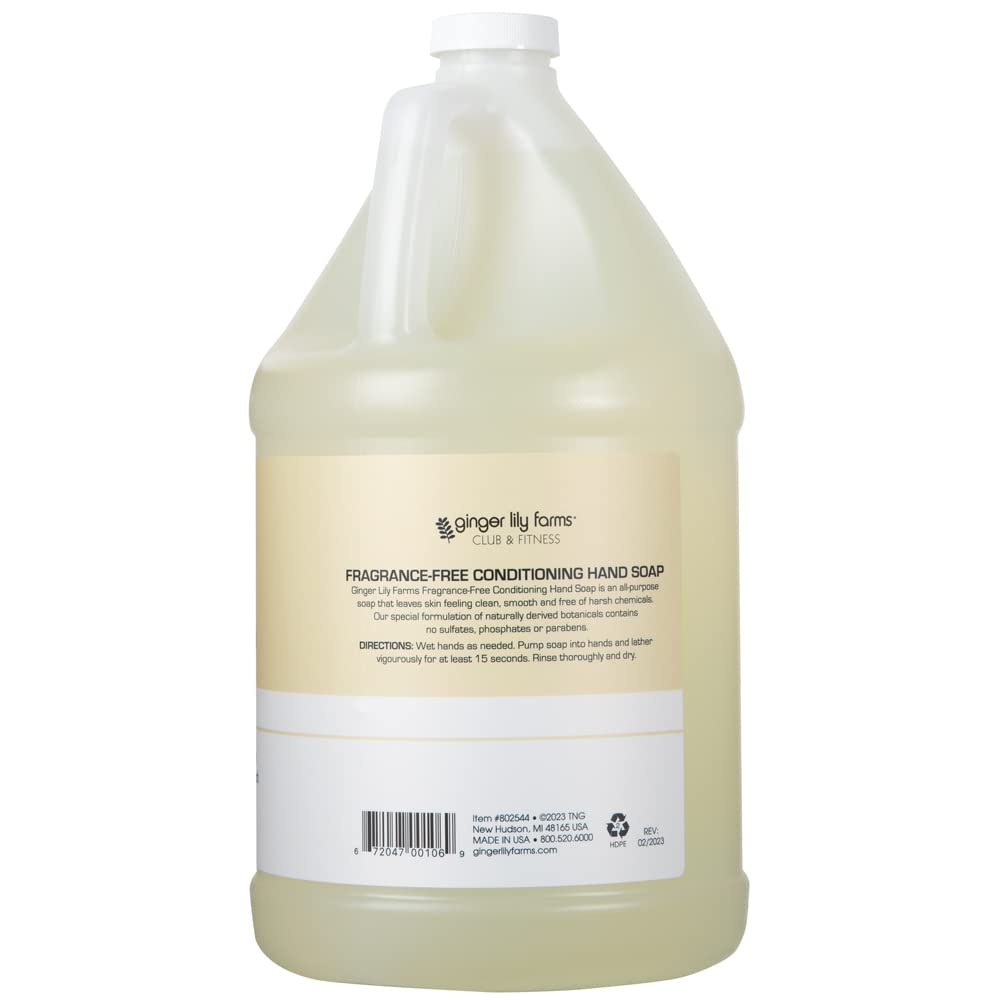 Ginger Lily Farms recarga en galón de 128 oz para reducir plásticos