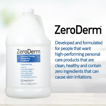 Ginger Lily Farms ZeroDerm aplicar entre manos para una experiencia suave de peinado