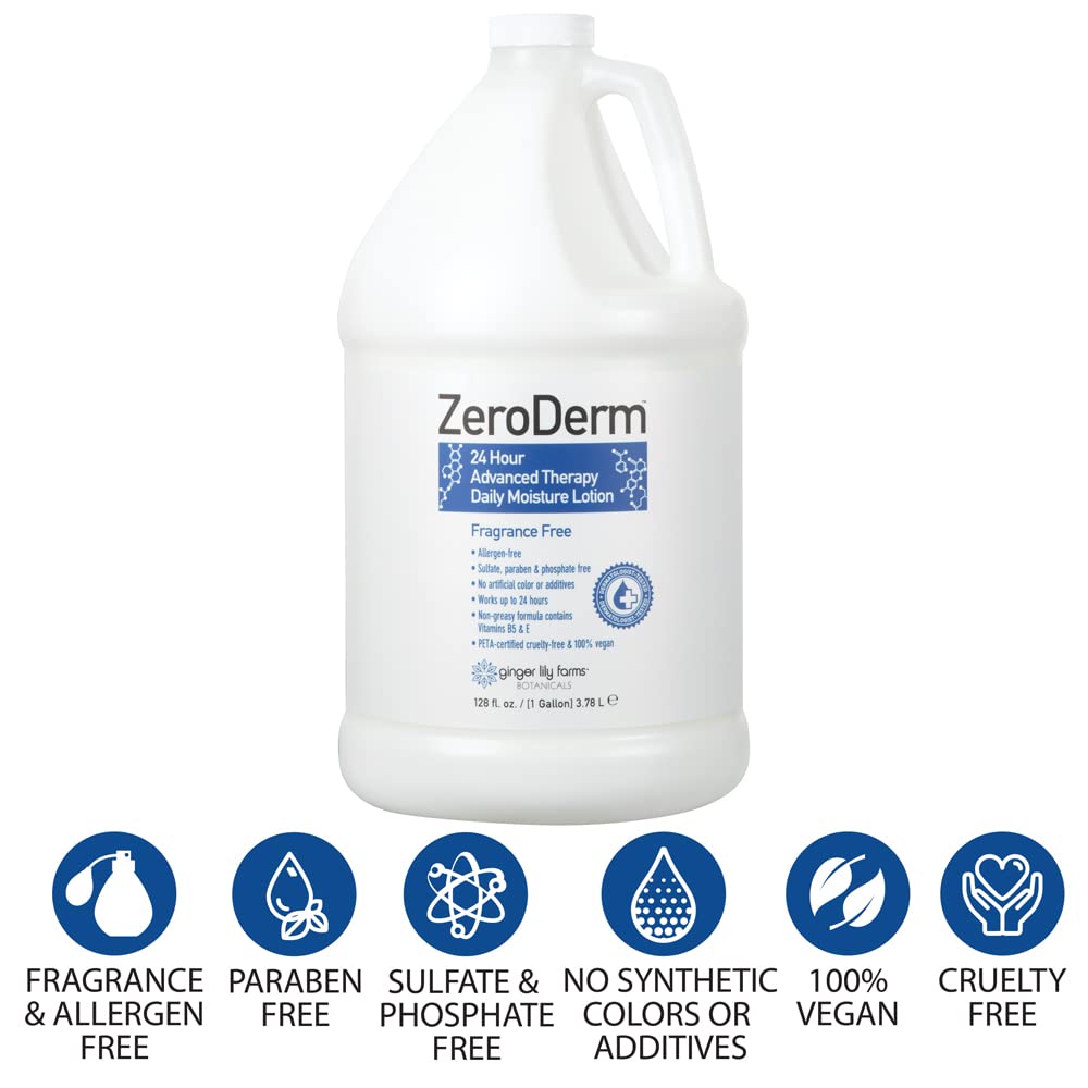 Texture légère ZeroDerm pour une application facile et agréable