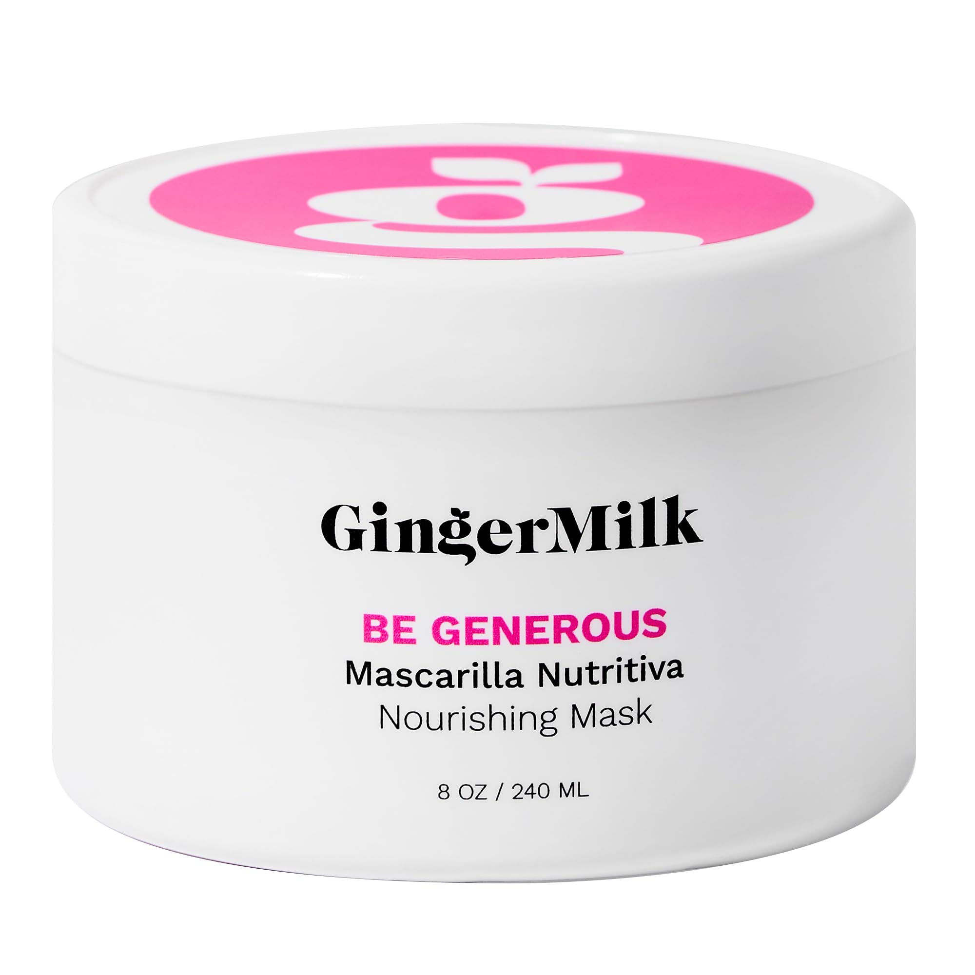 Ginger Milk Natural Care Aroma de jengibre mejora la experiencia de uso.