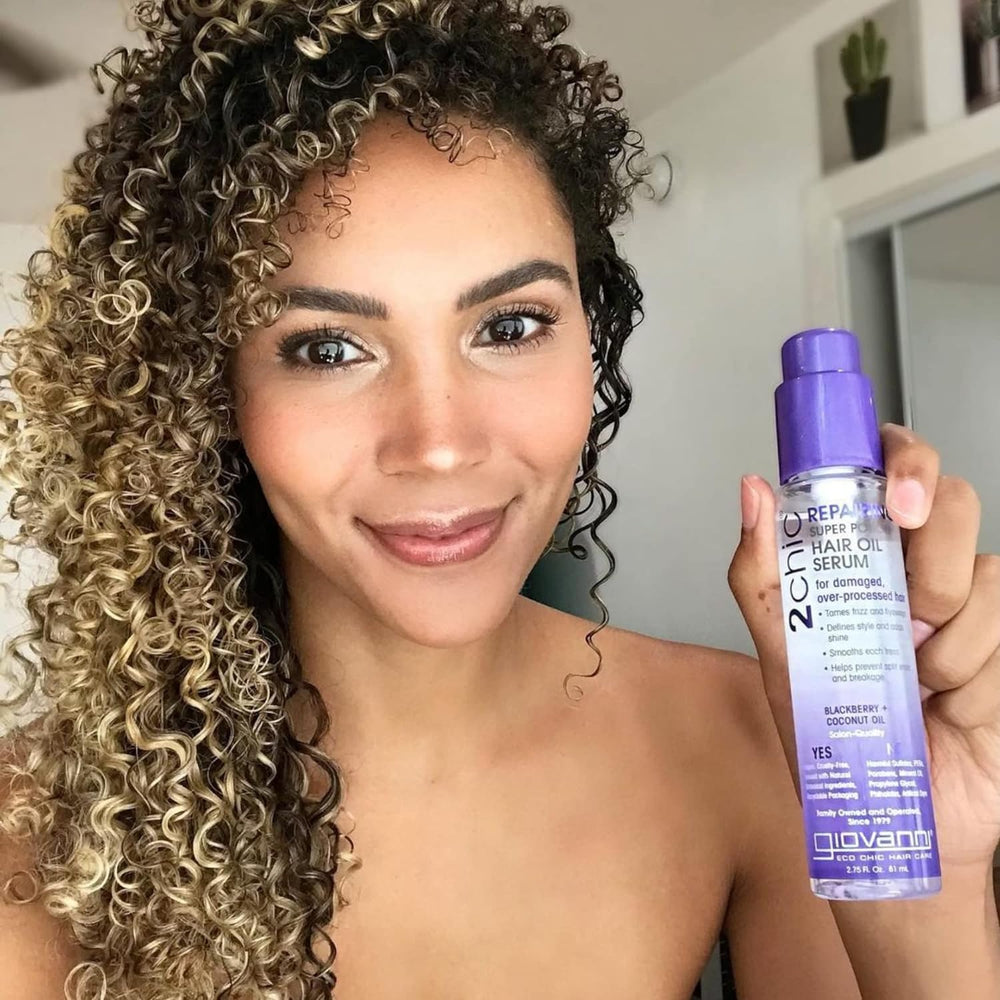 GIOVANNI 2chic Reparación Super Poción - deja el cabello suave y sedoso.