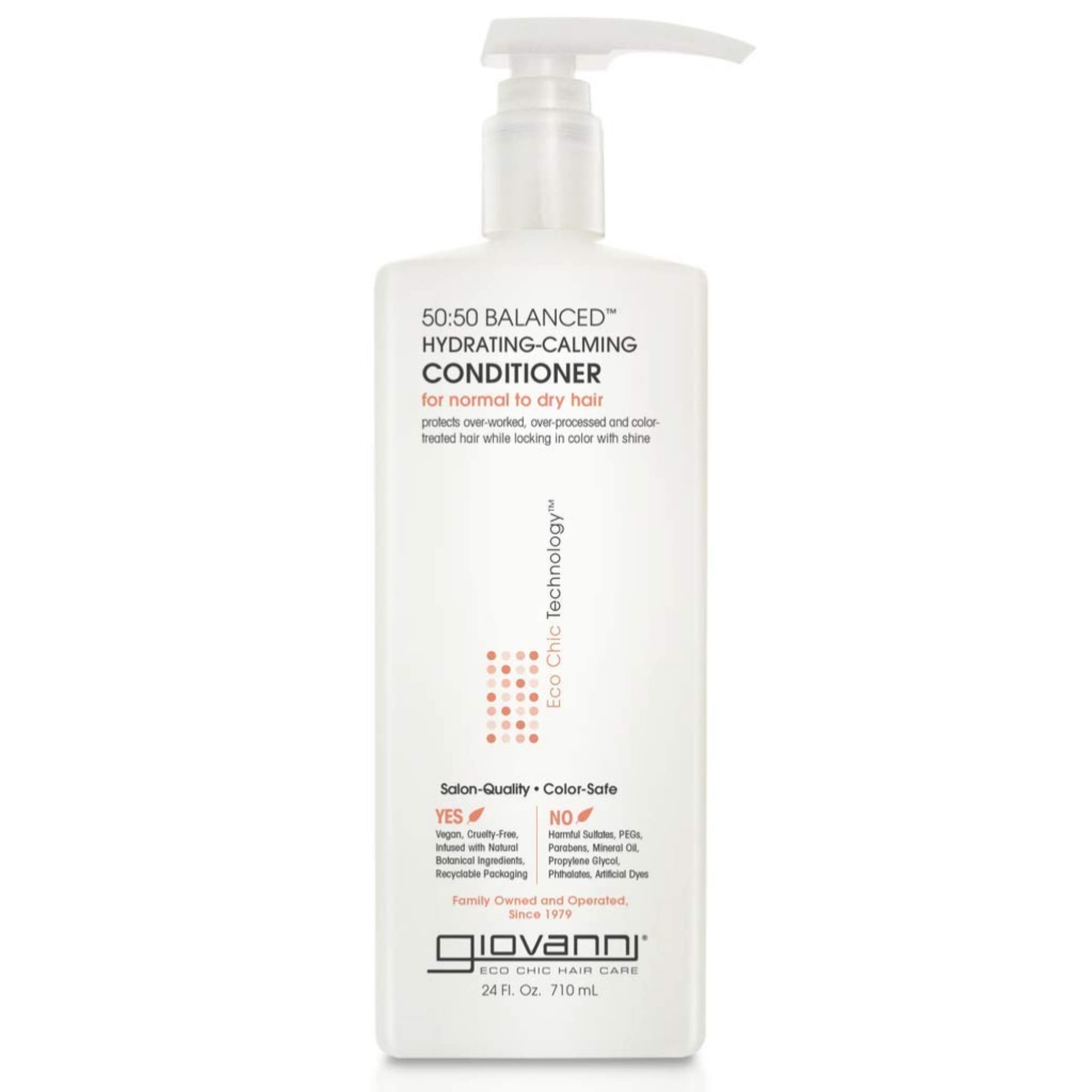 GIOVANNI ECO CHIC 50:50 – botella de acondicionador para hidratación equilibrada.