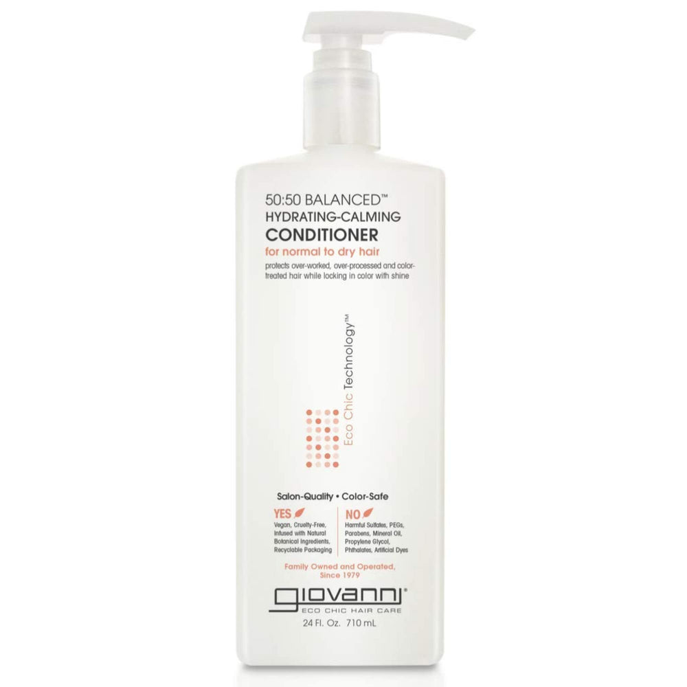 GIOVANNI ECO CHIC 50:50 – botella de acondicionador para hidratación equilibrada.