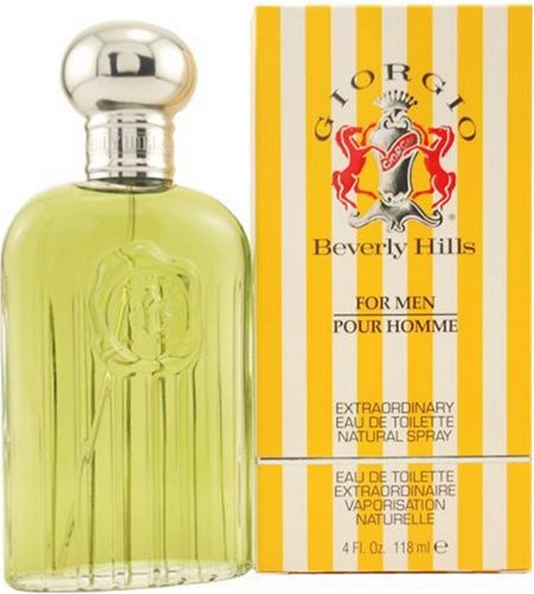 Giorgio Beverly Hills Giorgio para hombres, frasco elegante para uso nocturno y ocasiones.
