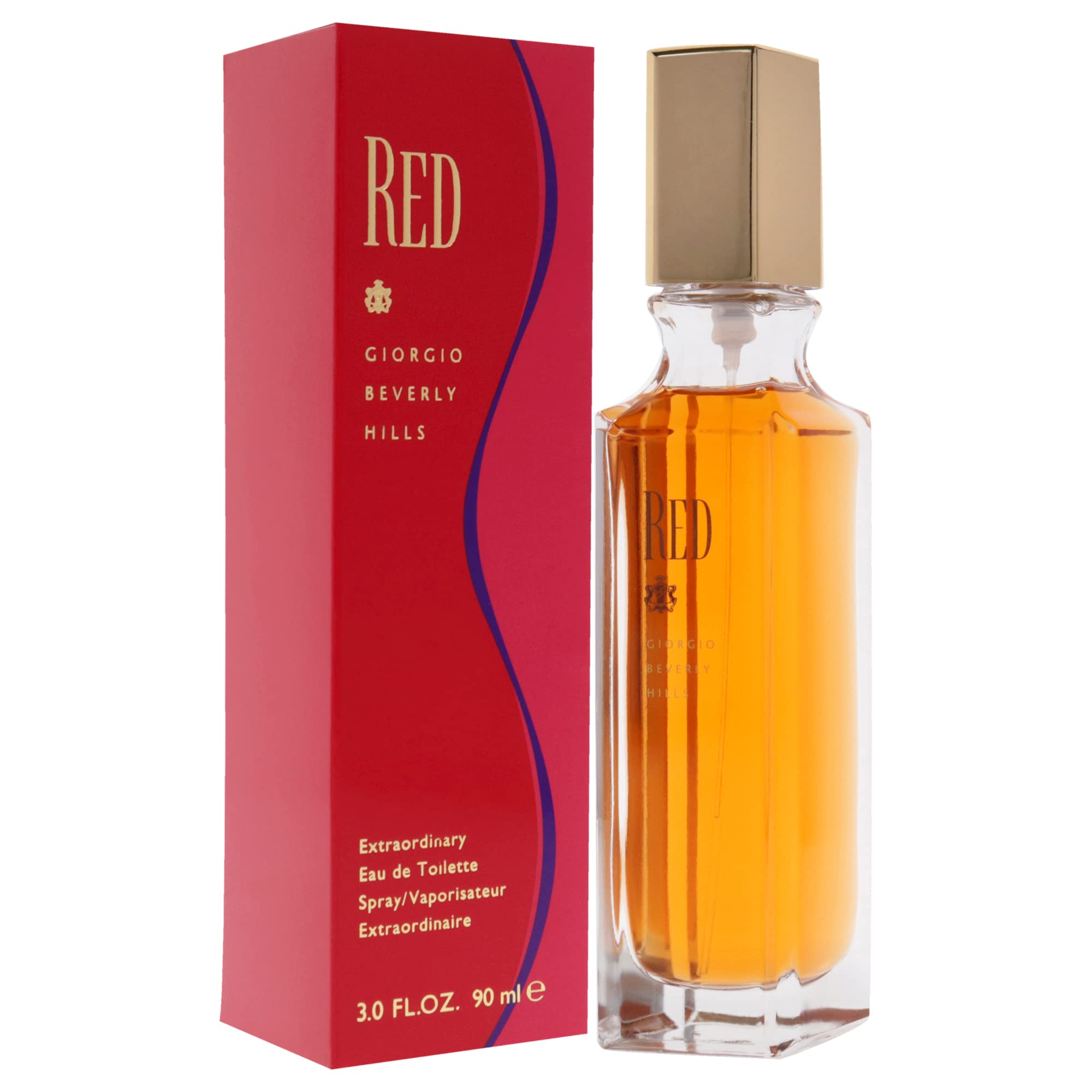 Etiqueta clásica de Giorgio Beverly Hills, señal de aroma atemporal.