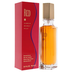 Etiqueta clásica de Giorgio Beverly Hills, señal de aroma atemporal.