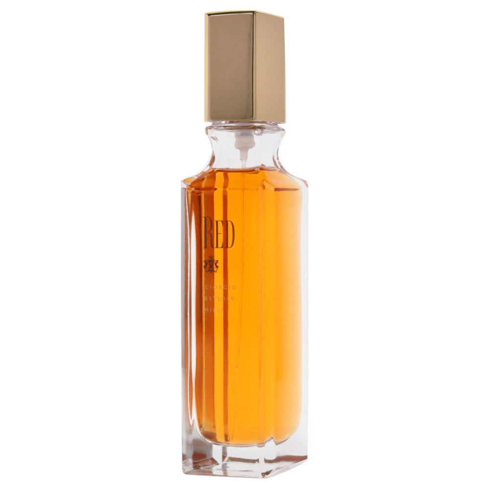 Tapón dorado del EDT Giorgio Beverly Hills, detalle de lujo.