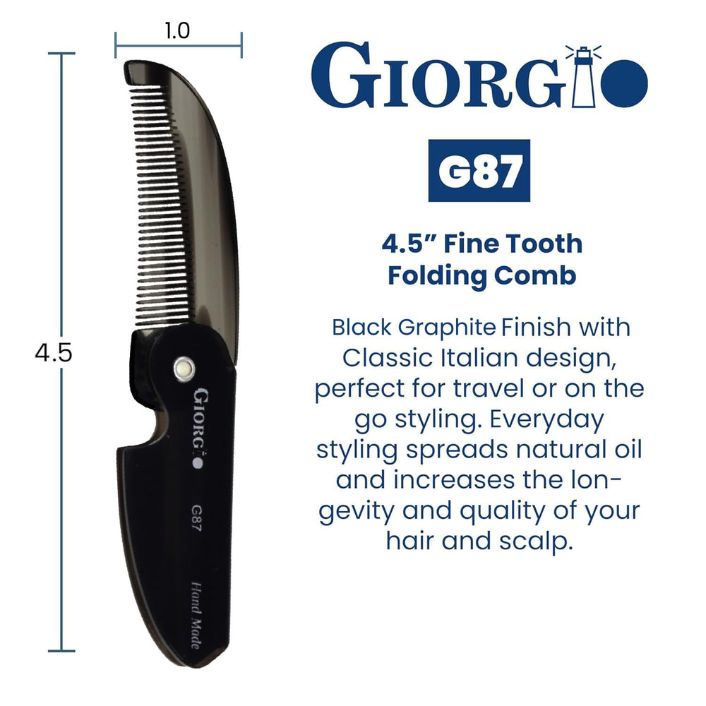 Giorgio G87 dientes finos para peinar sin tirones