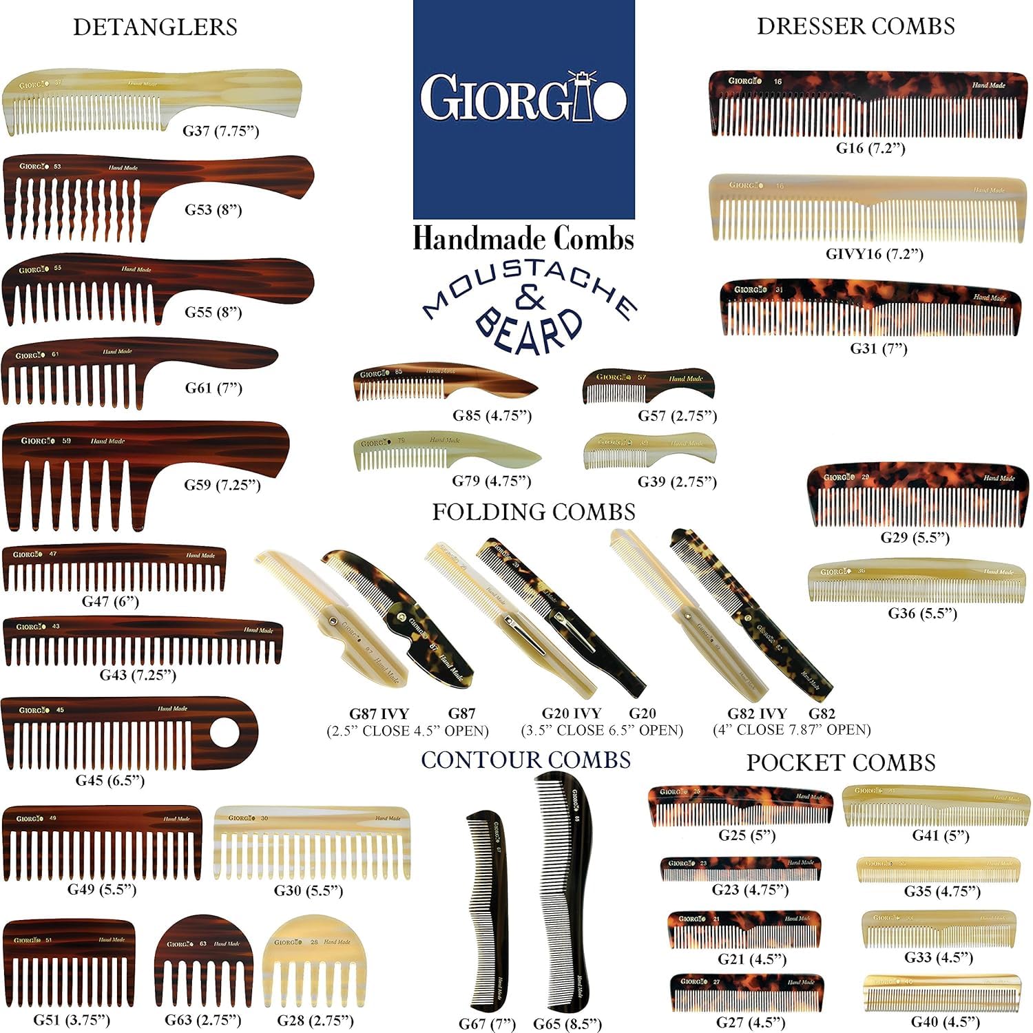 Giorgio G87 tamaño bolsillo, ideal para viajar