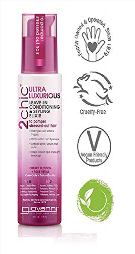 GIOVANNI 2chic, desenreda rizos con aceites vegetales para cabello suave