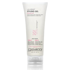 GIOVANNI L.A. Hold Gel en bote con fijación fuerte para peinados duraderos.