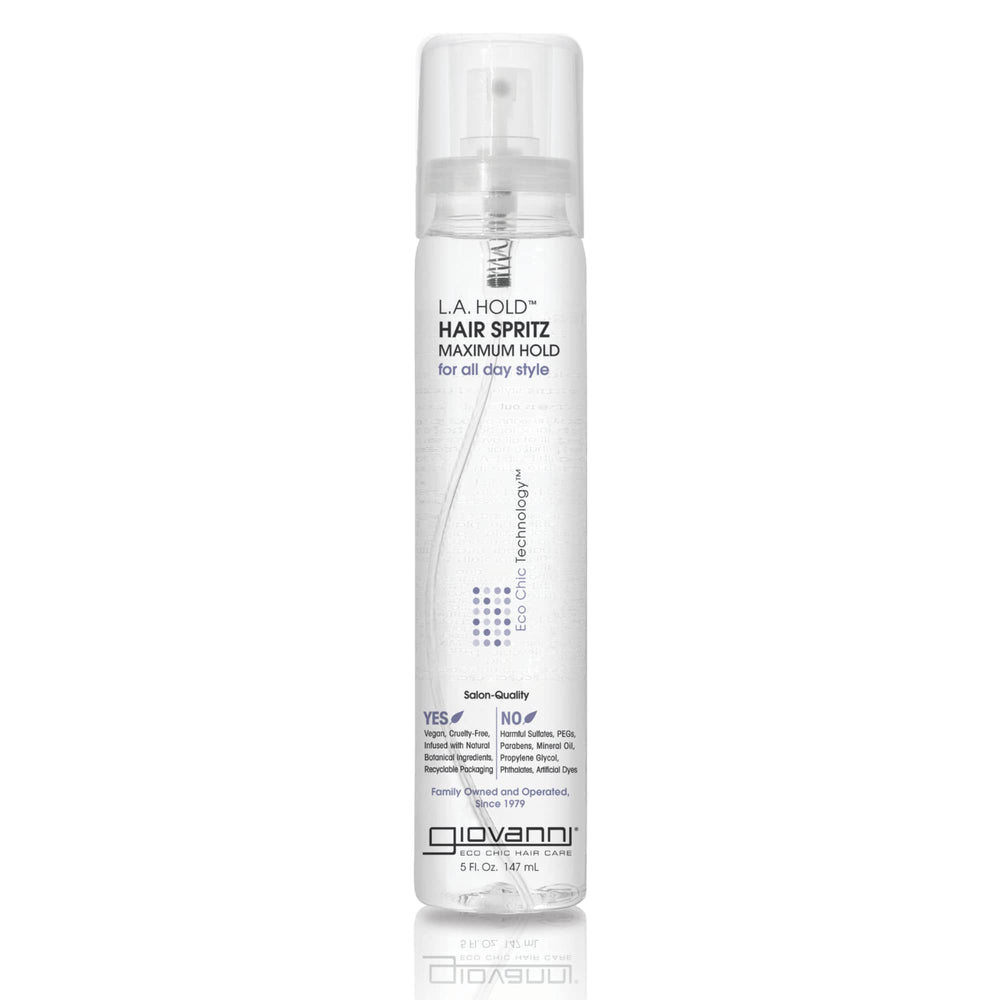 GIOVANNI L.A. Hold Hair Spritz envase con pump para fijación controlada