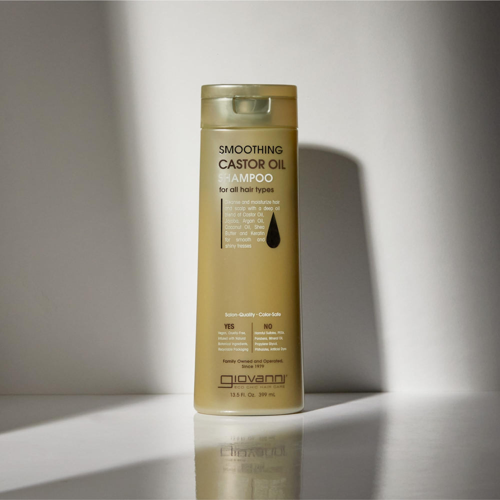 GIOVANNI Shampoos con jojoba y argán, hidratación suave para el cuero cabelludo