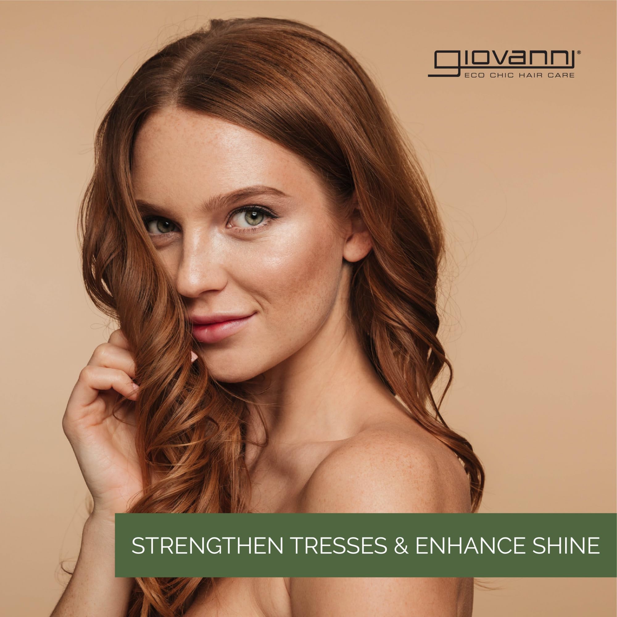 GIOVANNI Tea Tree Triple Treat Shampoo espuma-menta para sensación vigorizante