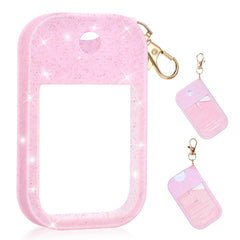 Giramika funda silicona para Touchland rosa brillante, protege el spray de 1 onza.