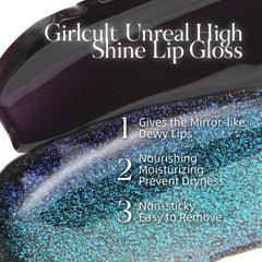 GIRLCULT nutrición labial con aceite, hidratación suave.