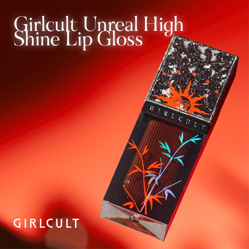 GIRLCULT dos texturas brillantes, color y brillo.