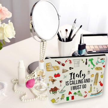 Girlly estuche maquillaje impermeable con forro de lino, protege tus productos durante la ruta.
