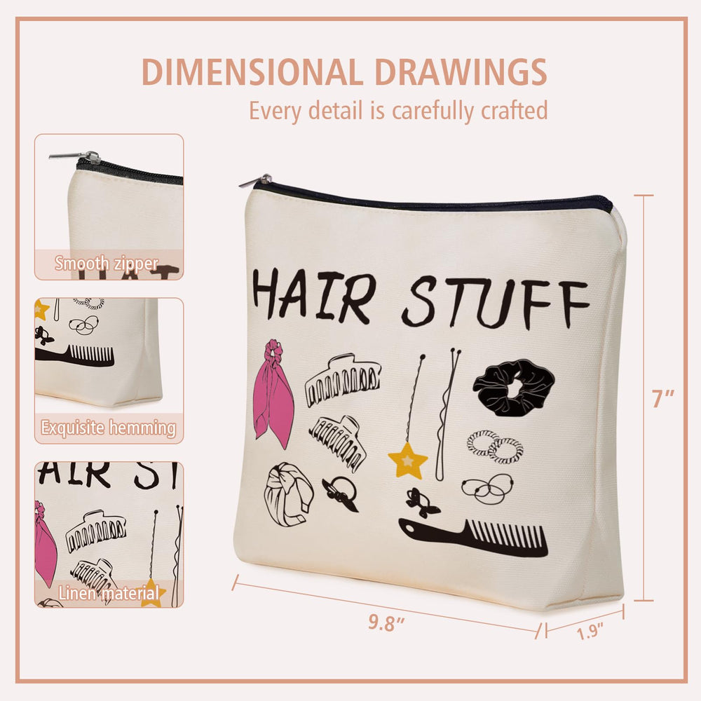 Girlly Hair Stuff muestra impresión doble en colores vibrantes.
