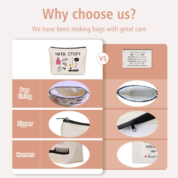 Girlly Hair Stuff: material impermeable protege tus cosméticos durante viajes.