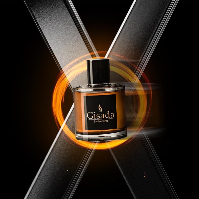 Gisada Ambassador Men, notas centrales florales y especiadas con lavanda y jazmín para carácter.