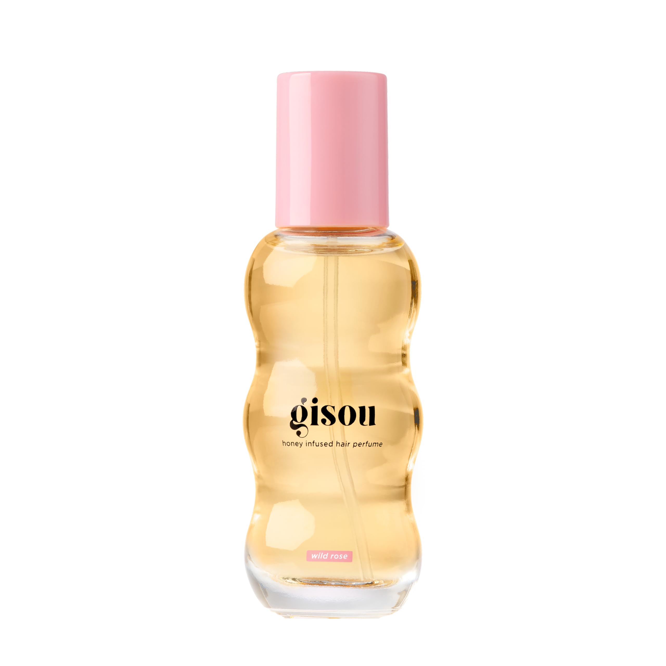 Gisou, botella de perfume para cabello mini con aroma duradero.