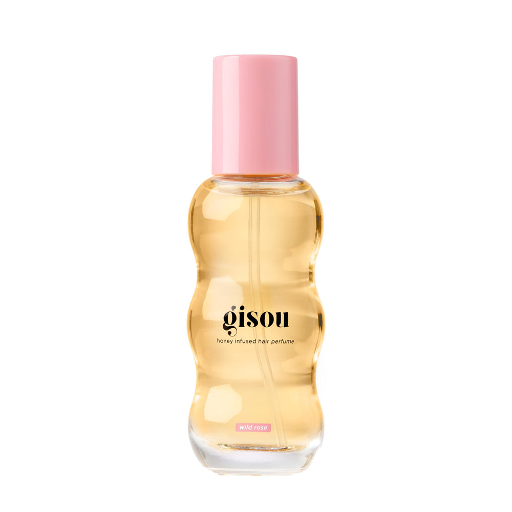 Gisou, botella de perfume para cabello mini con aroma duradero.