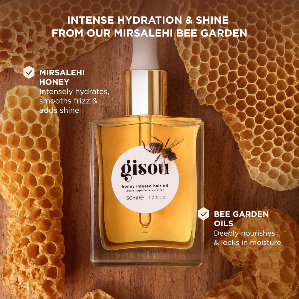 Gisou Huile Mini — goutte doseur pour une application précise et contrôlée