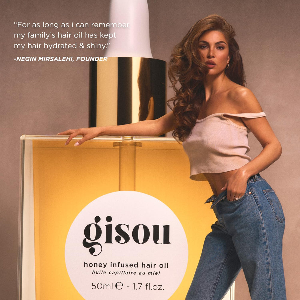 Gisou Huile Mini — booster du masque capillaire pour une hydratation renforcée