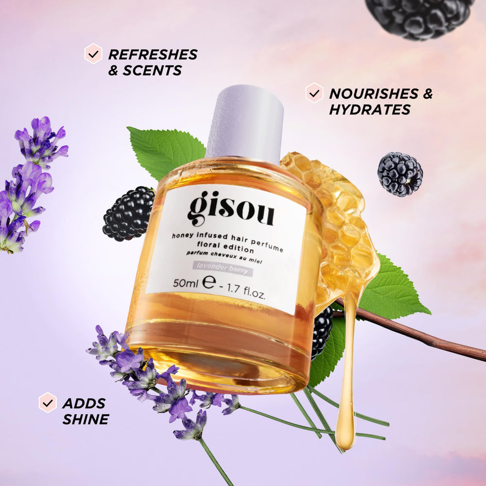 Gisou miel de Mirsalehi y argán, ingredientes que nutren el cabello