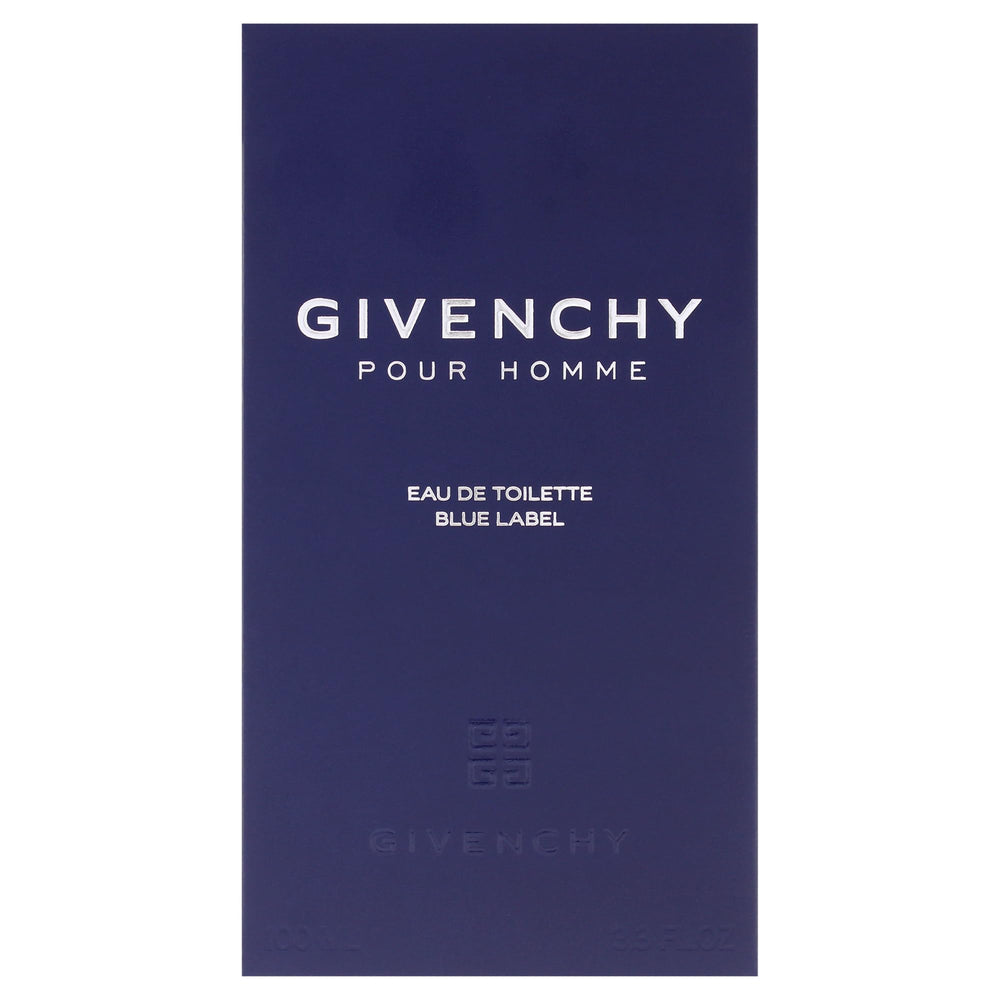 Givenchy Blue Label para hombre, ambiente de escena, sensación de sofisticación nocturna.