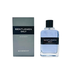 Givenchy Gentlemen Only, botella frontal, fragancia elegante para uso diario