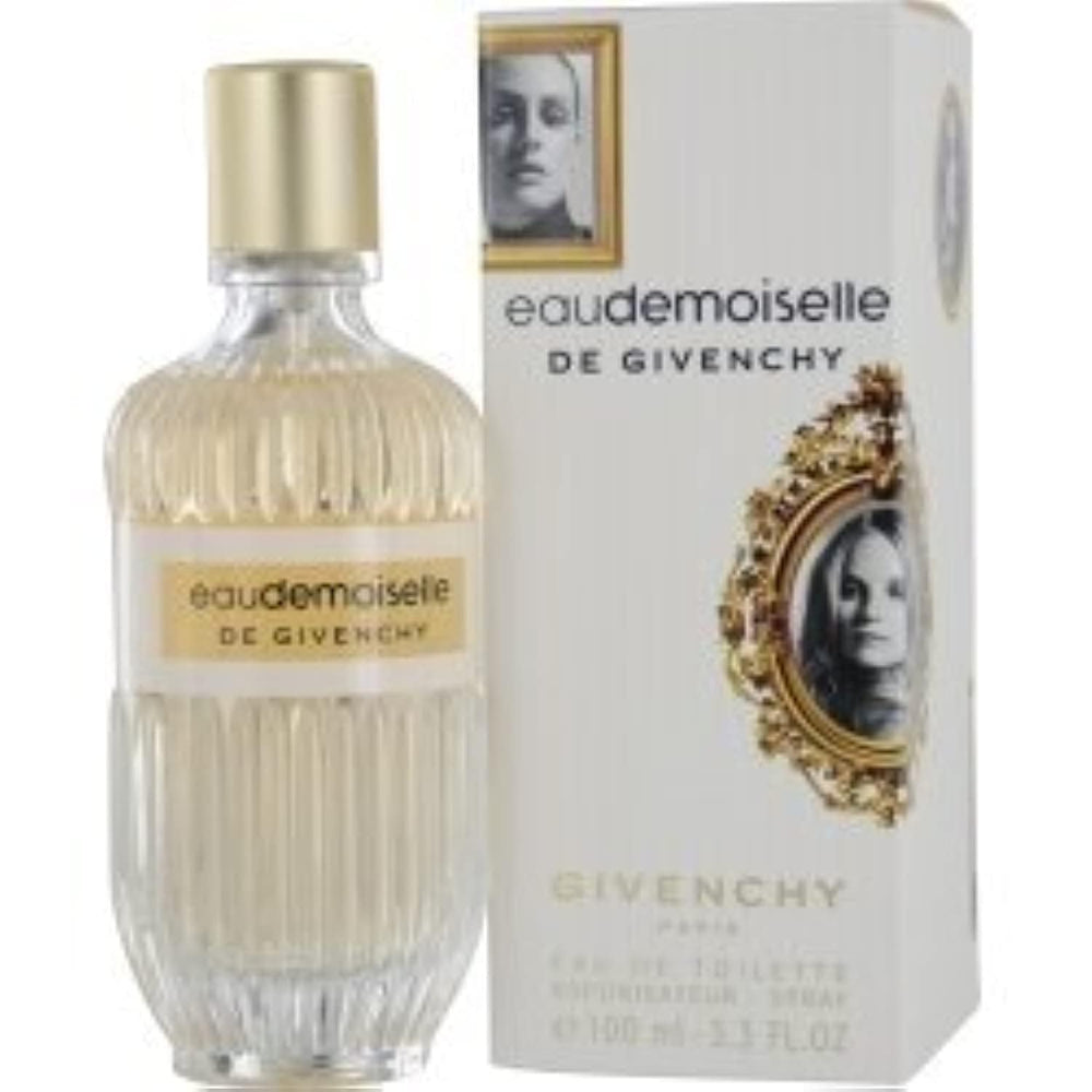 Givenchy ORGANZA, frasco de vidrio claro que refleja la luz para un look sofisticado.